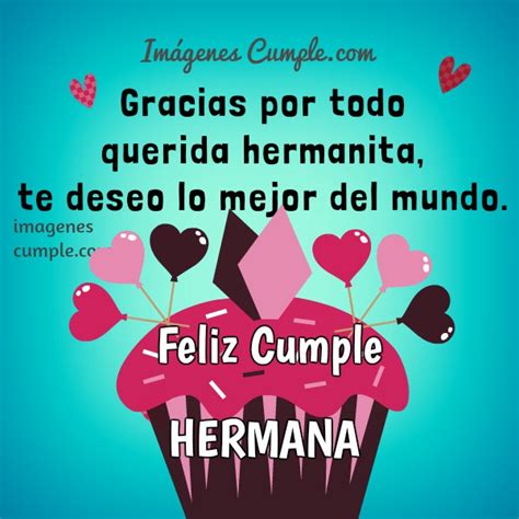 palabras bonitas para una hermana en su cumpleaños|felicitaciones de cumpleanos para hermana.